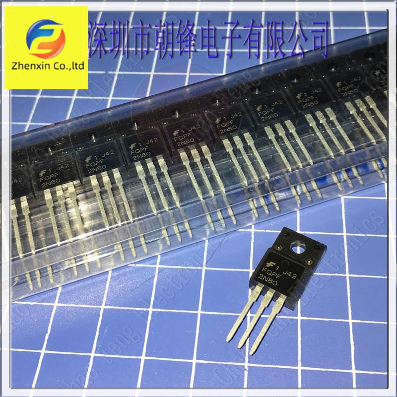 10pcs  ο FQPF2N80 2N80 TO220F